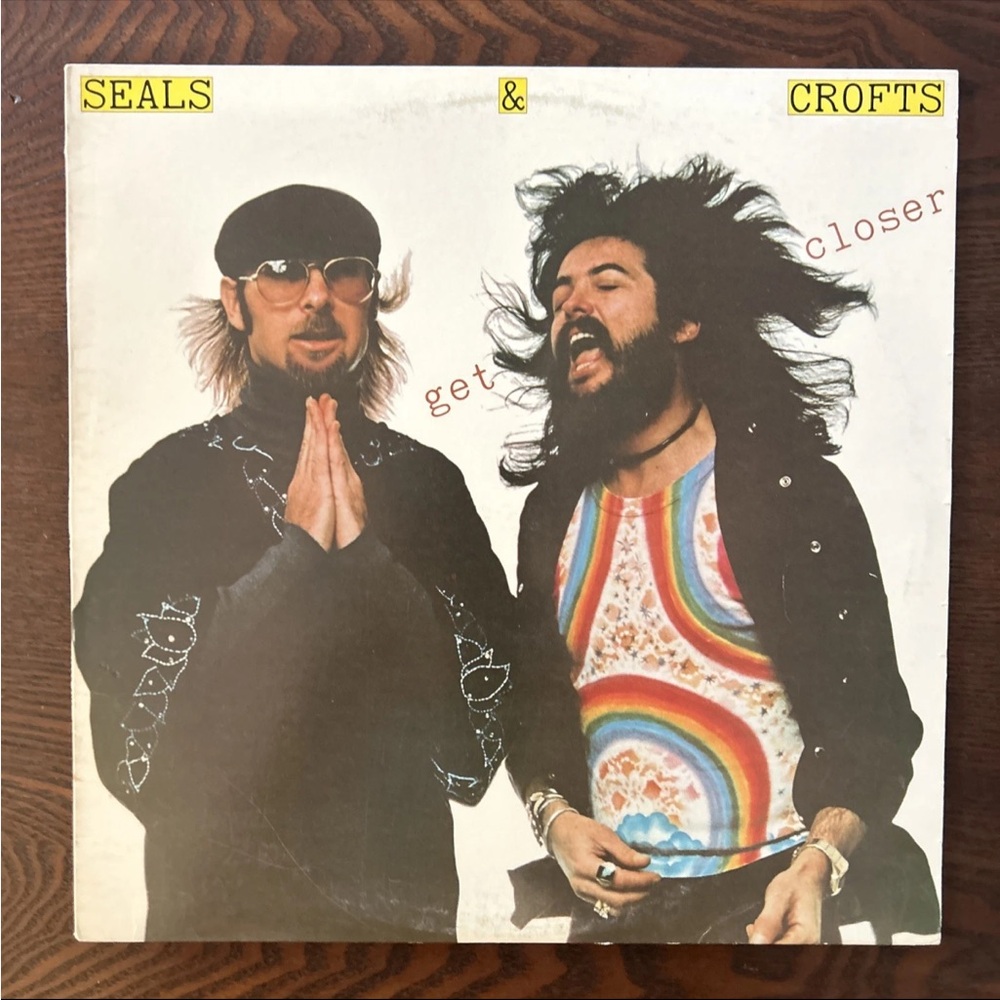Seals & Crofts Get Closer Vinyl Record 12”